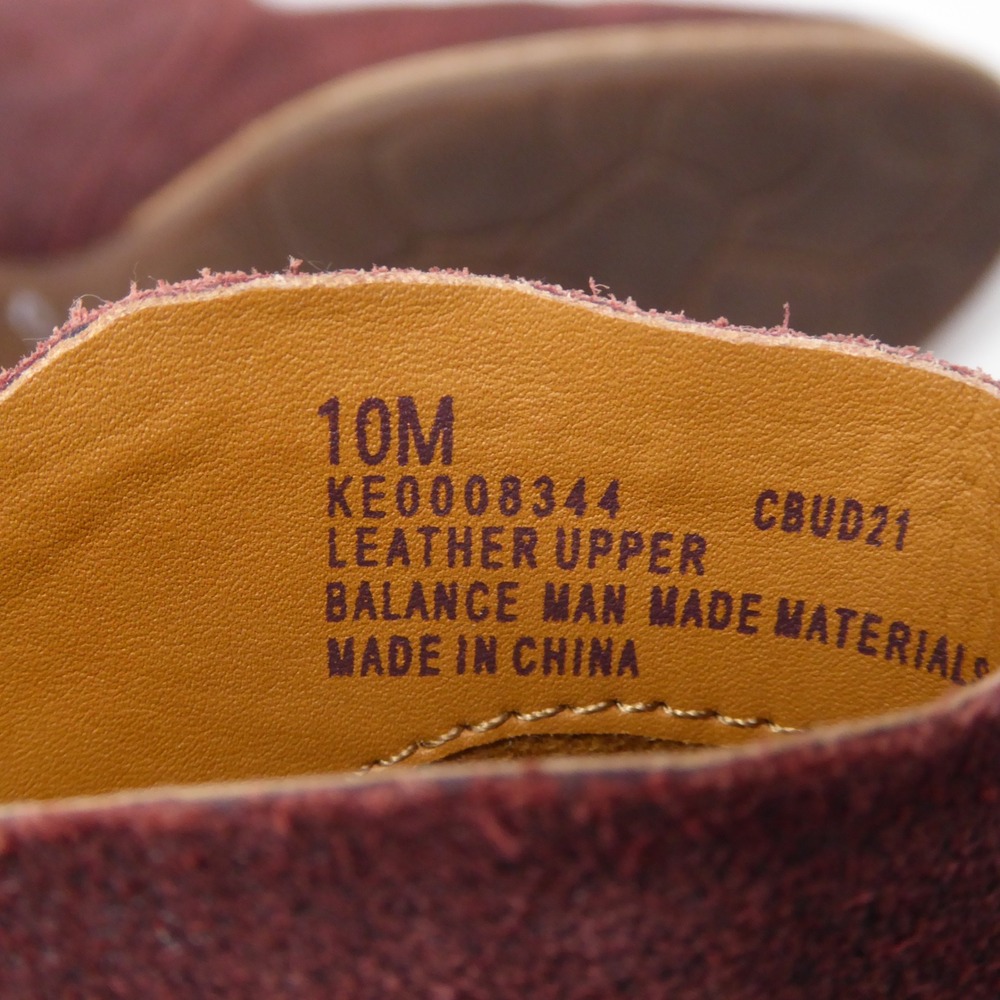 Kork-Ease Skye Womens Booties Burgundy Suede Leather Ankle Boots 10M - Picture 8 of 9